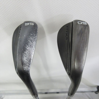 "2-Pack Golf Clubs" Cleveland Wedge RTX-6 ZIPCORE 50°&56° Stiff NSPRO 950GH neo