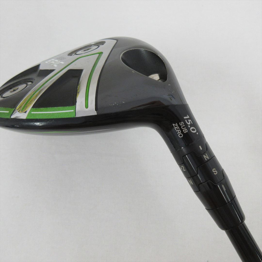 Callaway Fairway GBB EPIC SUBZERO 3W 15° Stiff Speeder EVOLUTION for GBB