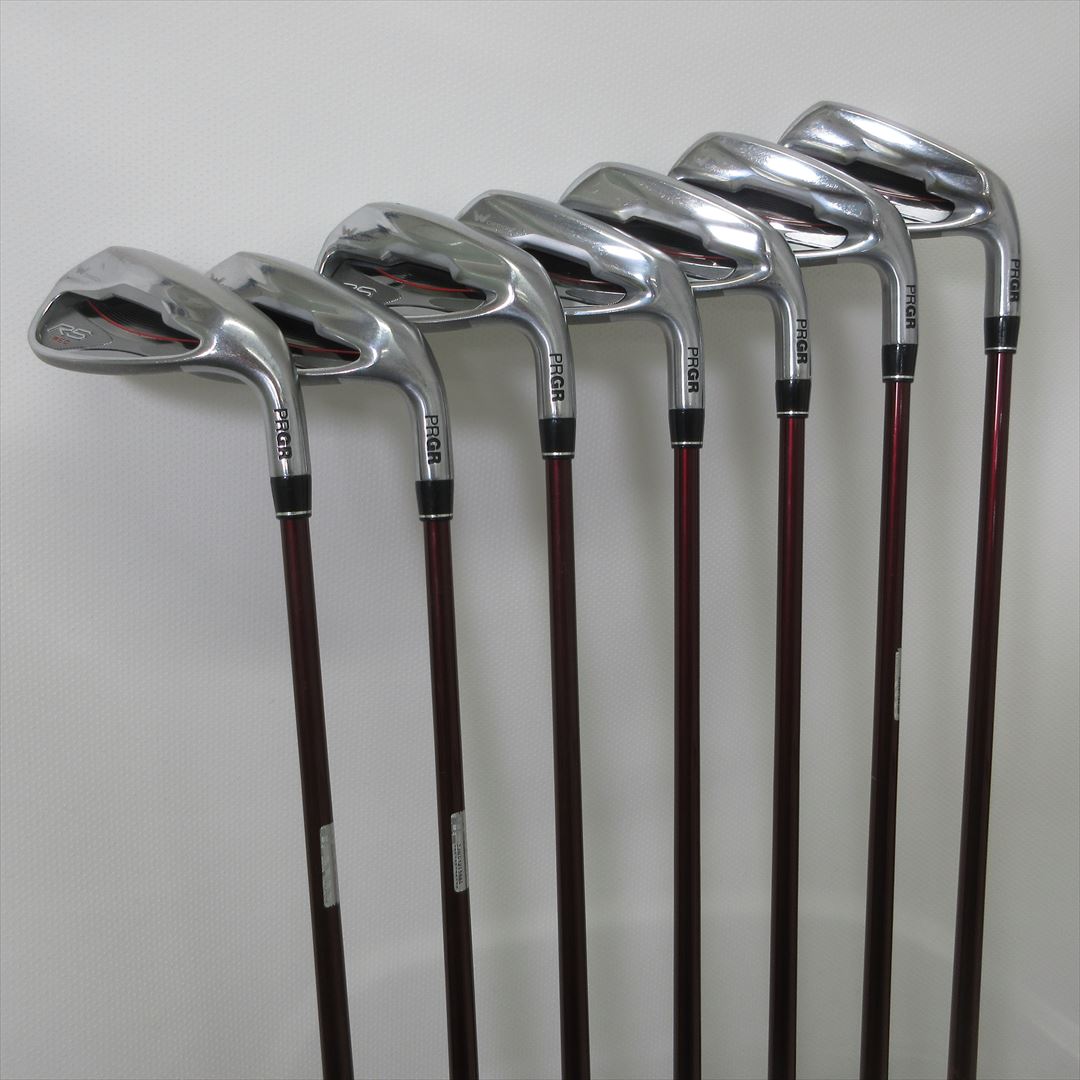 PRGR Iron Set RS RED StiffRegular Speeder EVOLUTION FOR PRGR 7 pieces