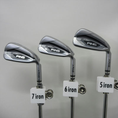 Ping Iron Set G425 Stiff Dynamic Gold 105 S200 6 pieces Dot Color Black