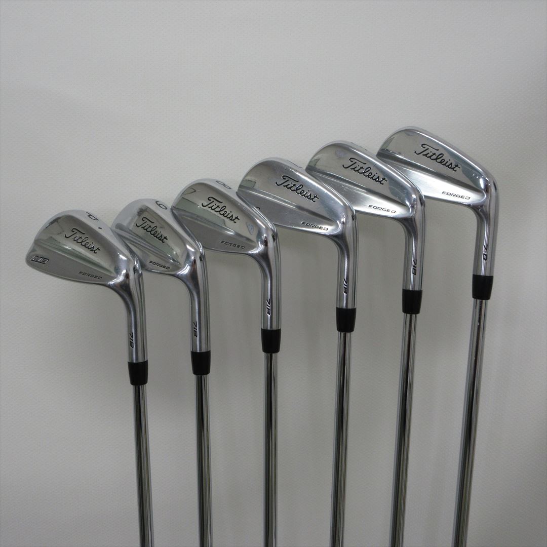 Titleist Iron Set Titleist MB 718 Stiff AMT TOUR WHITE S200 6 pieces