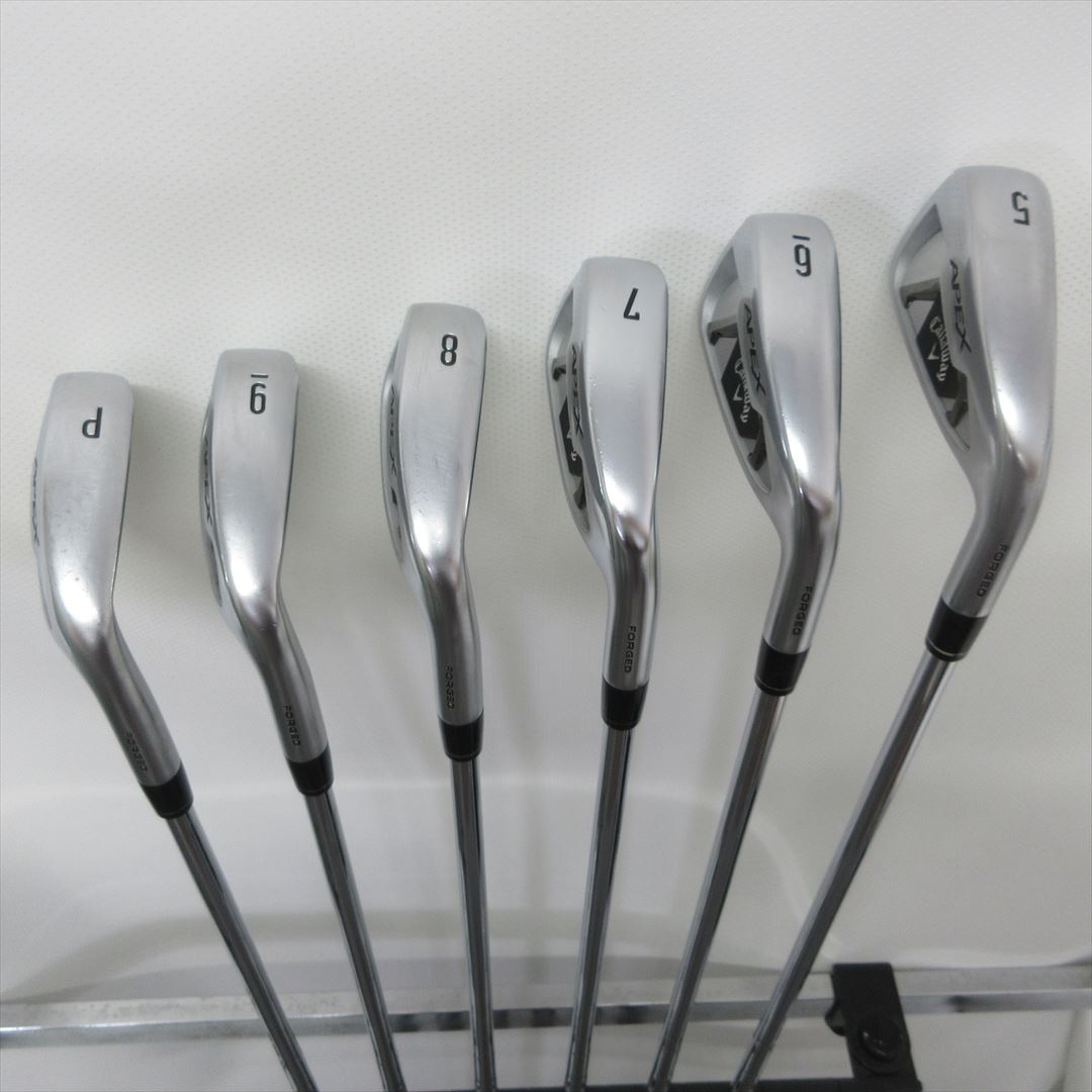 Callaway Iron Set APEX -2021 Stiff NS PRO ZELOS 8 6 pieces