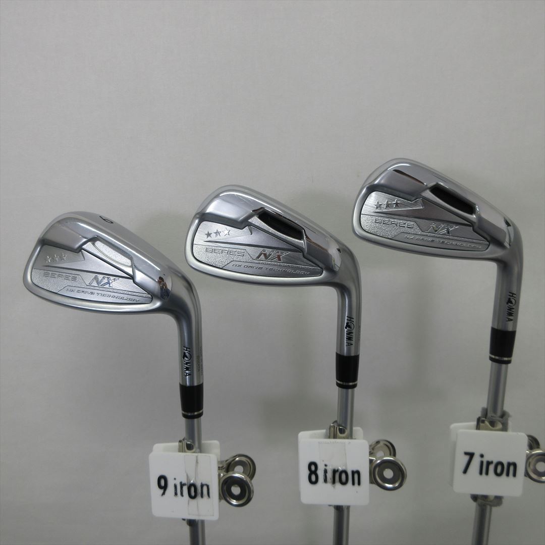 HONMA Iron Set BERES NX Triple Star Regular VIZARD for NX 45 5 pieces