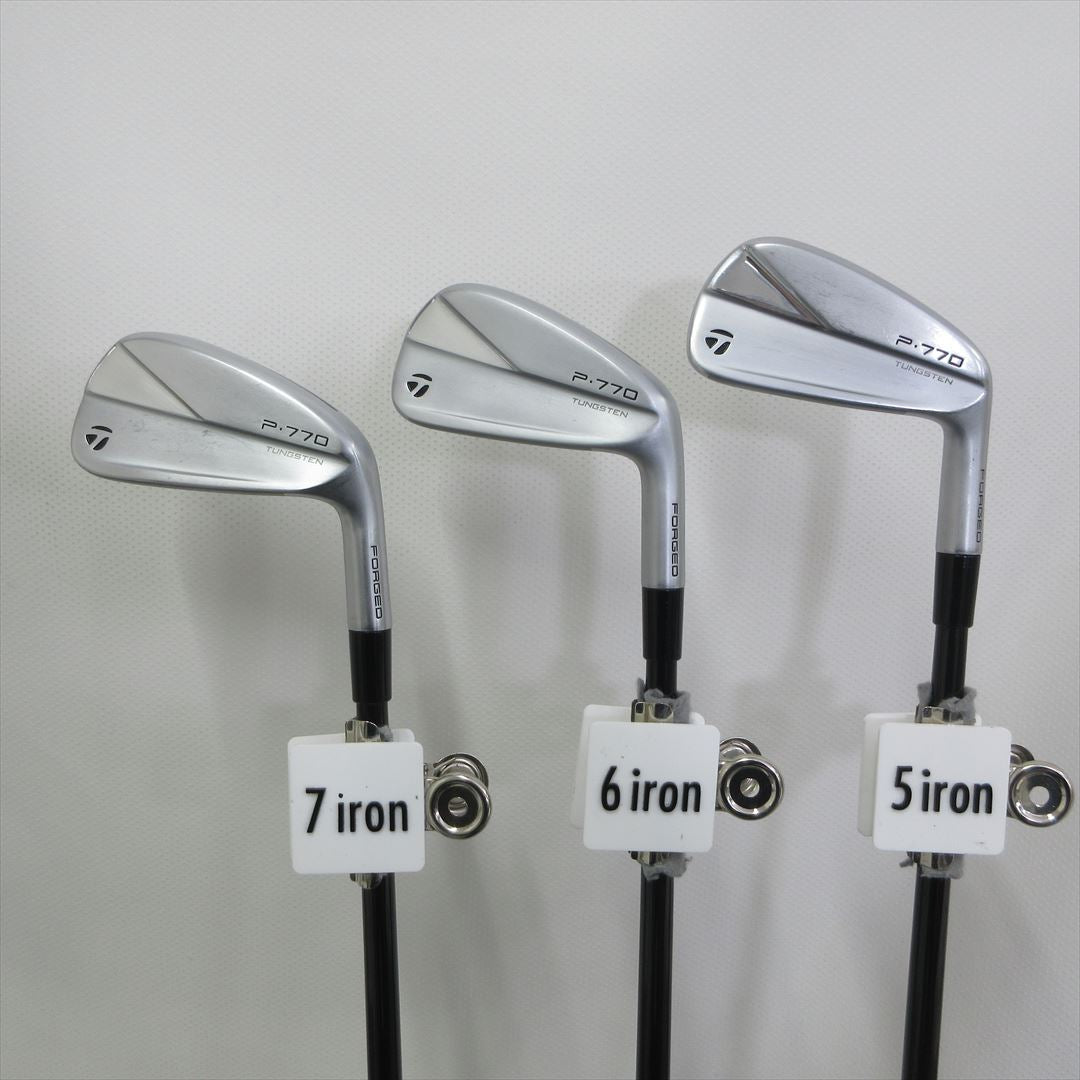 TaylorMade Iron Set P770(2023) Stiff Diamana Thump Iron i95(2023) 6 pieces