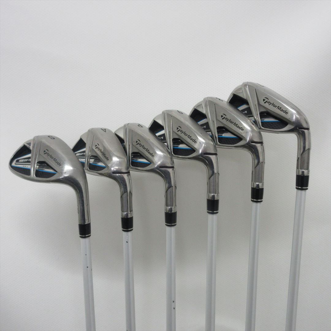 TaylorMade Iron Set SIM MAX Ladies TENSEI BLUE TM40 6 pieces