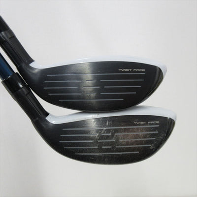 "2-Pack Golf Clubs" TaylorMade Hybrid Lefty SIM2 MAX U3&U4 Reg TENSEI BLUE TM60