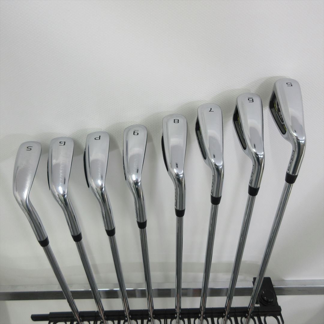 Cobra Iron Set KING SPEEDZONE Stiff NS PRO ZELOS 8 8 pieces