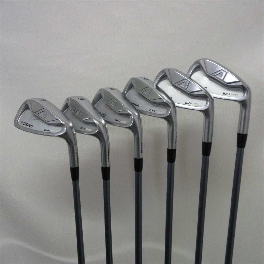 A DESIGN GOLF Iron Set A GRIND BX-I PRO Stiff BASILEUS Bti S100 6 pieces