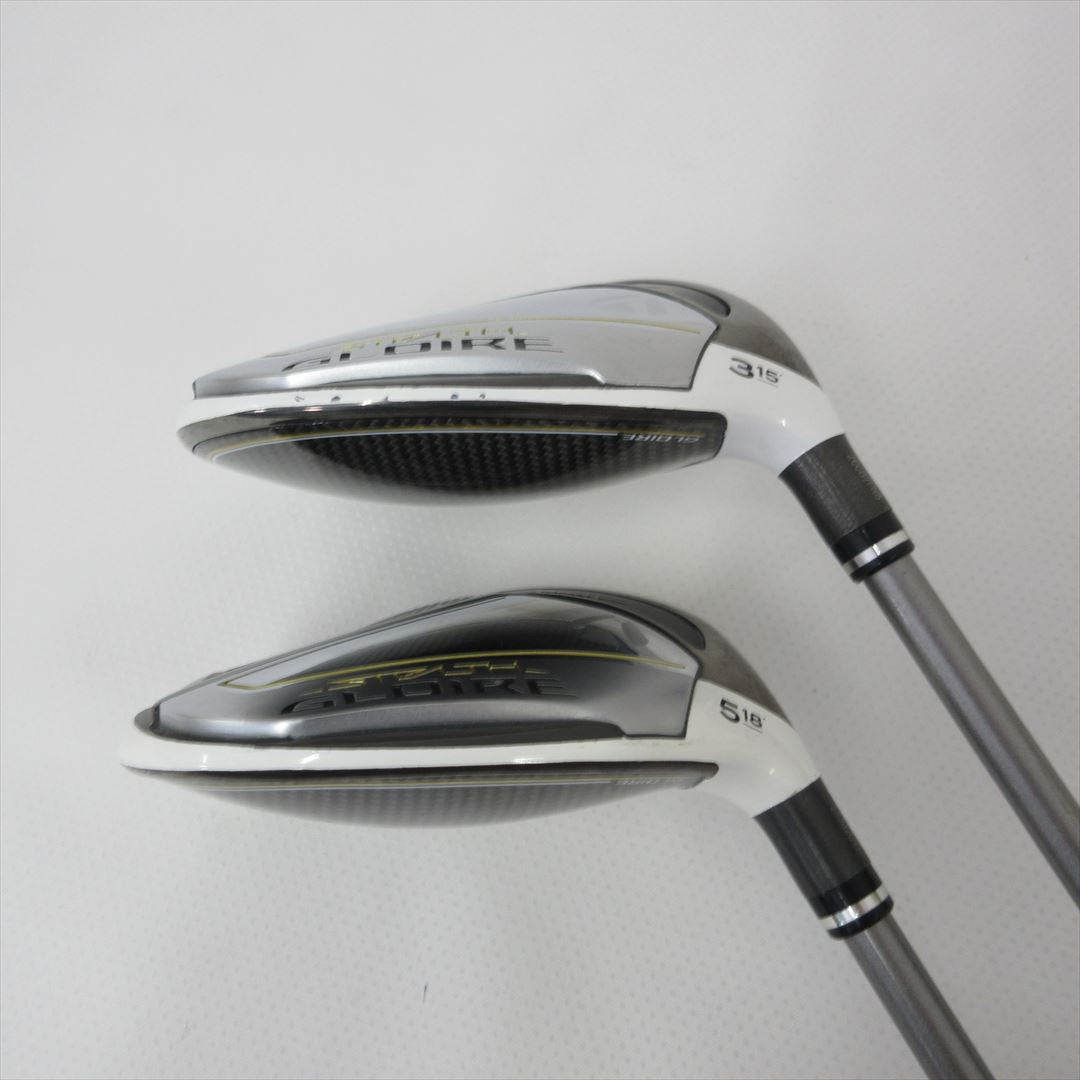 "2-Pack Golf Clubs" TaylorMade Fairway STEALTH GLOIRE 3W & 5W Reg SPEEDER NX