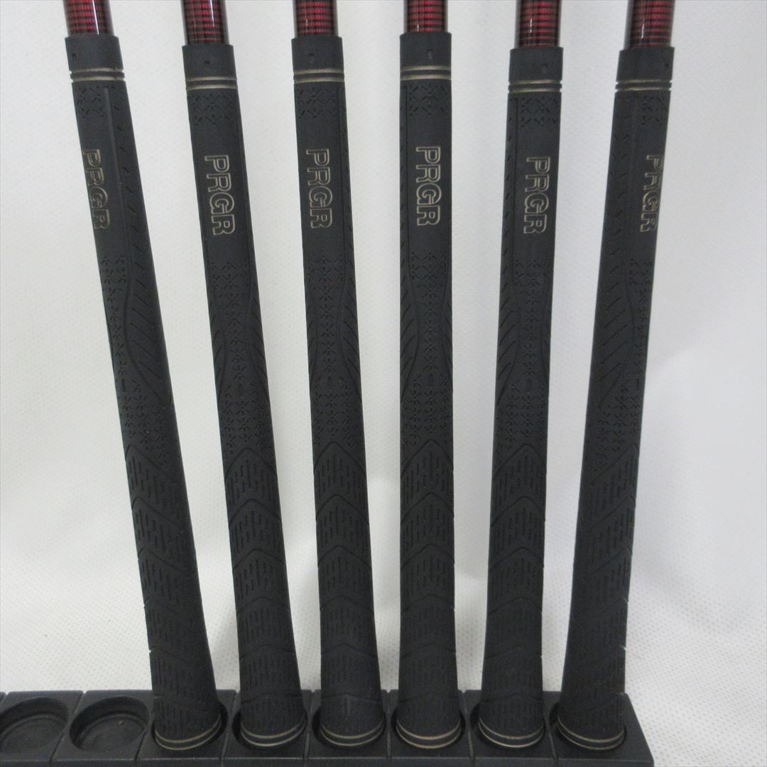 PRGR Iron Set iD nabla RED StiffRegular iD nabla RED 6 pieces