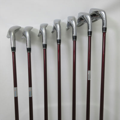 PRGR Iron Set RS RED StiffRegular Speeder EVOLUTION FOR PRGR 7 pieces