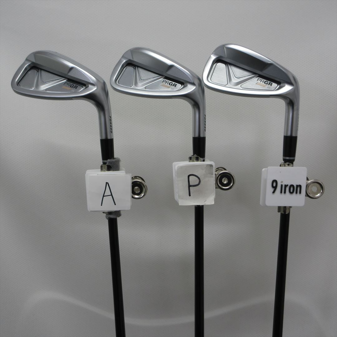 PRGR Iron Set PRGR 05(2023) StiffRegular MCI BLACK FOR PRGR 6 pieces