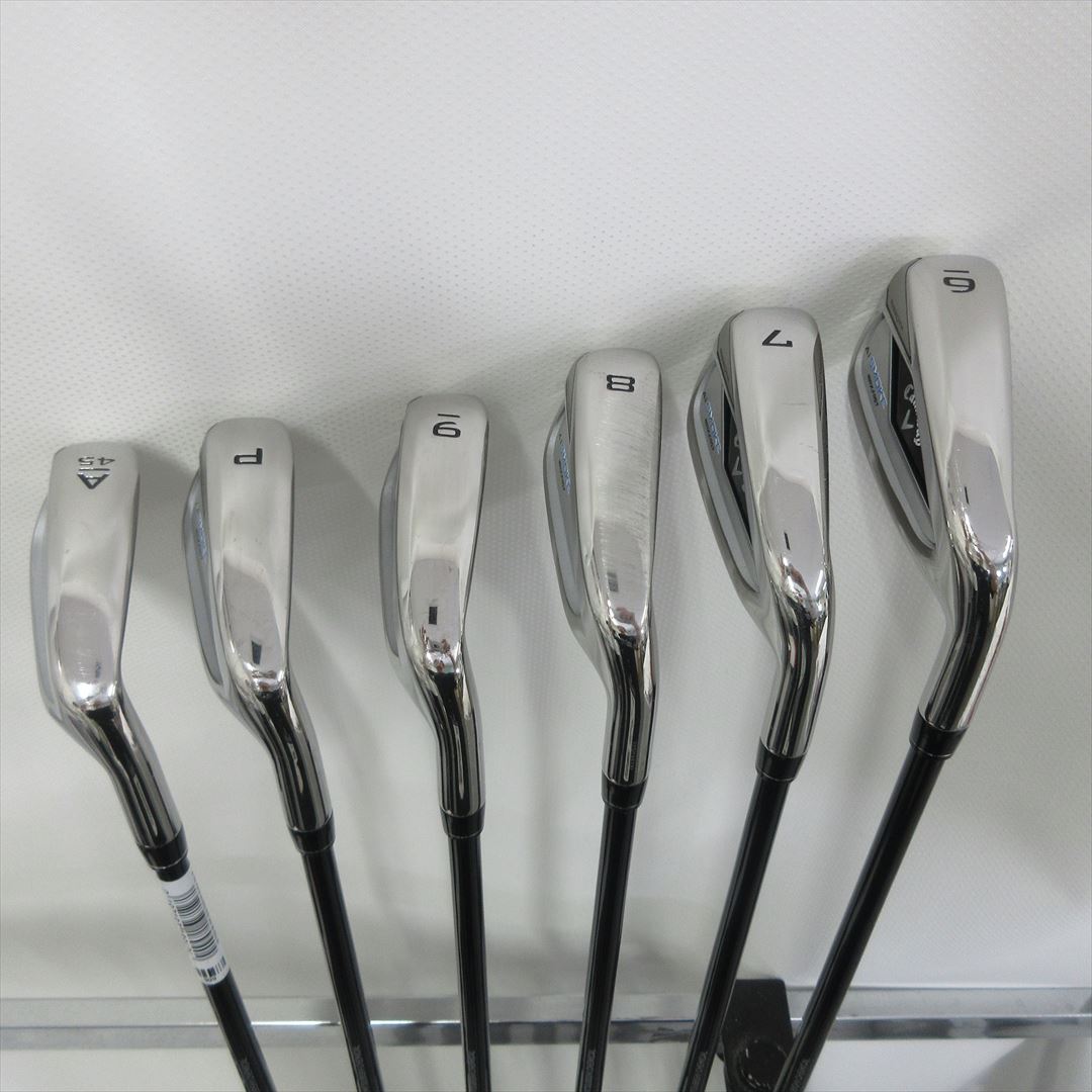 Callaway Iron Set PARADYM Ai SMOKE MAX FAST Regular TENSEI 40 for CW 6 pieces