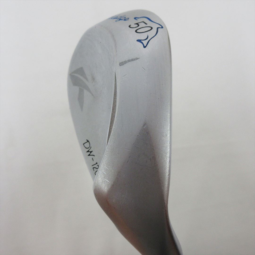kasco wedge dolphin wedge dw 120g silver 50 dolphin dp 201