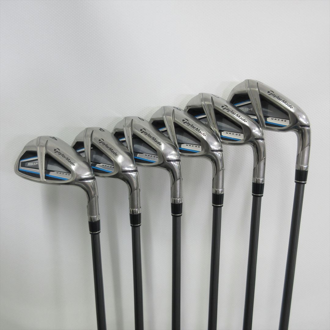 TaylorMade Iron Set SIM MAXOS Regular TENSEI BLUE TM60 6 pieces