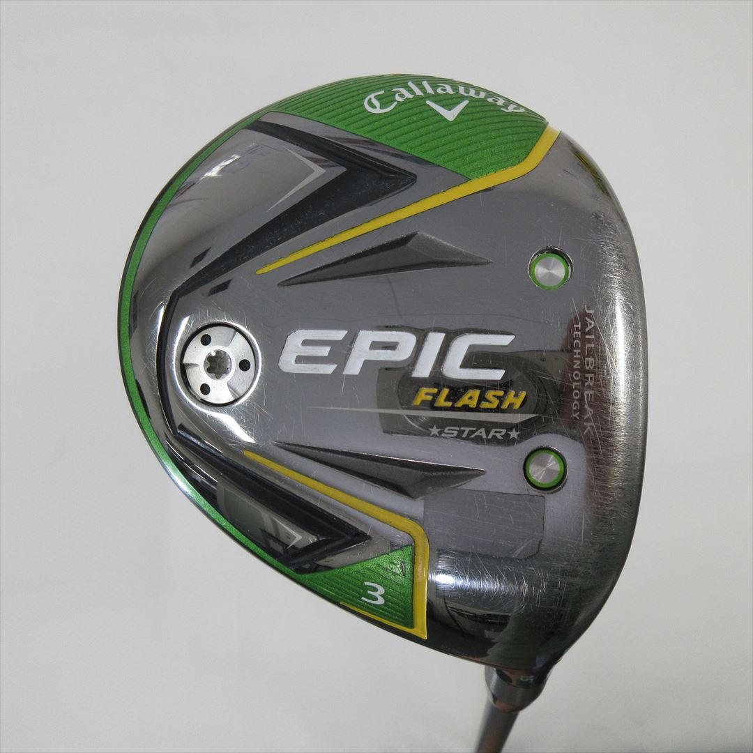 Callaway Fairway EPIC FLASH STAR 3W 15° Stiff Speeder EVOLUTION for CW