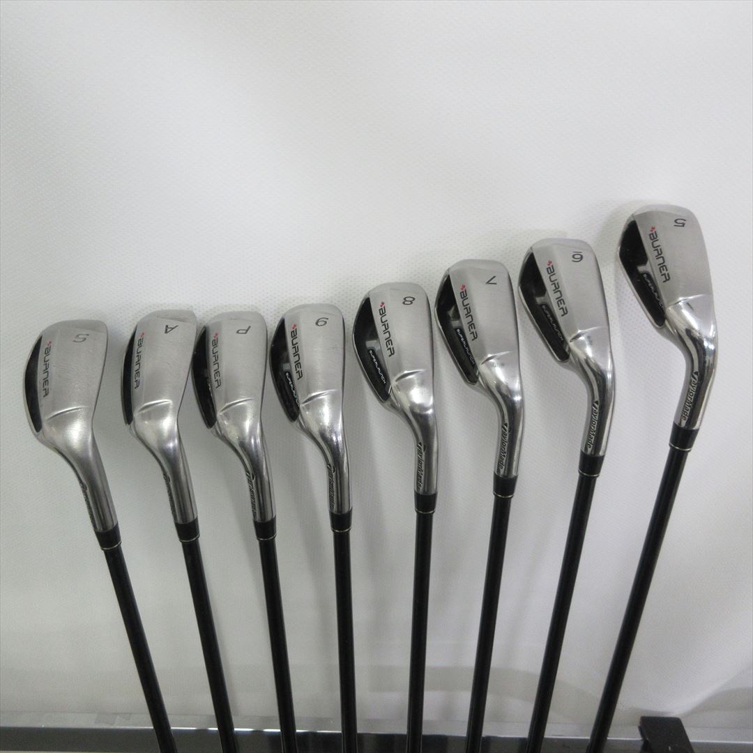 TaylorMade Iron Set BURNER SUPER LAUNCH Stiff FUBUKI 50 8 pieces