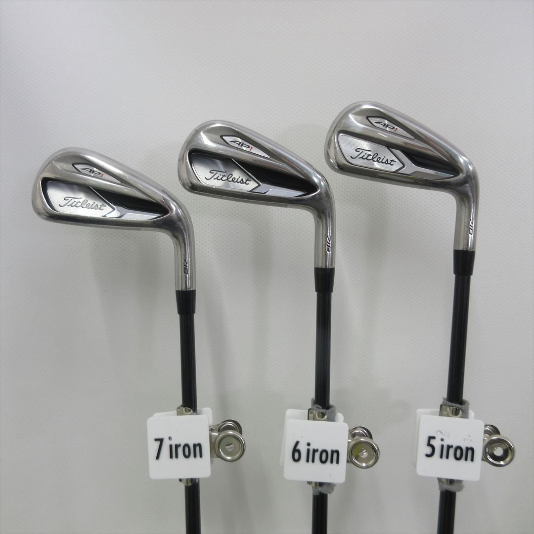 Titleist Iron Set Titleist AP1 718 Stiff MCI 60 6 pieces