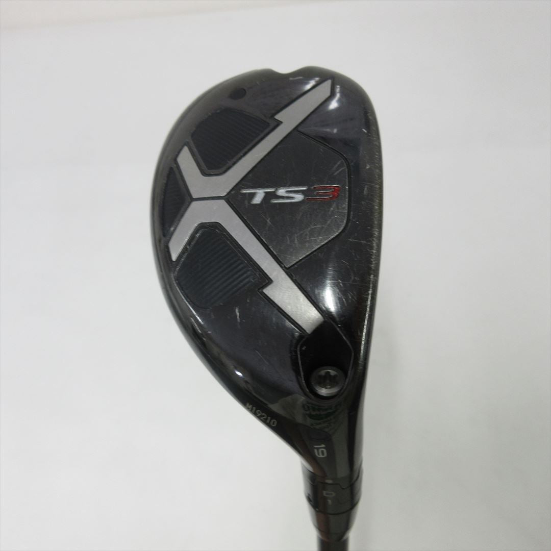 Titleist Hybrid TS3 HY 19° Stiff Titleist MCI Matte Black 70