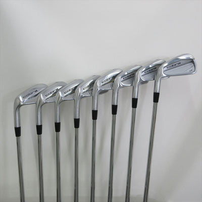 Cobra Iron Set Lefty KING FORGED CB/MB(Silver)(2023) Stiff KBS S-TAPER 120 8pcs