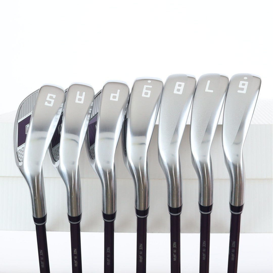 Daiwa Iron Set Open Box ONOFF -2023 Ladies SMOOTH KICK LP-423I(Purple) 7 pieces