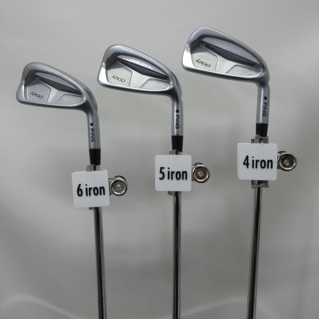 Ping Iron Set i200 Flex-X NS PRO MODUS3 TOUR105 7 pieces Dot Color Black