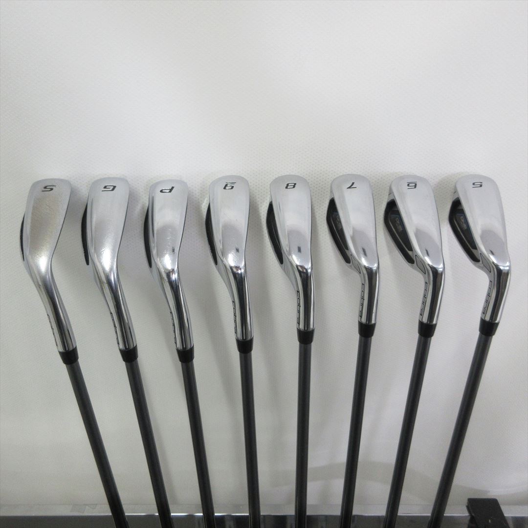 Cobra Iron Set KING F9 SPEEDBACK ONE LENGTH Reg Speeder EVO for Cobra 8 pcs