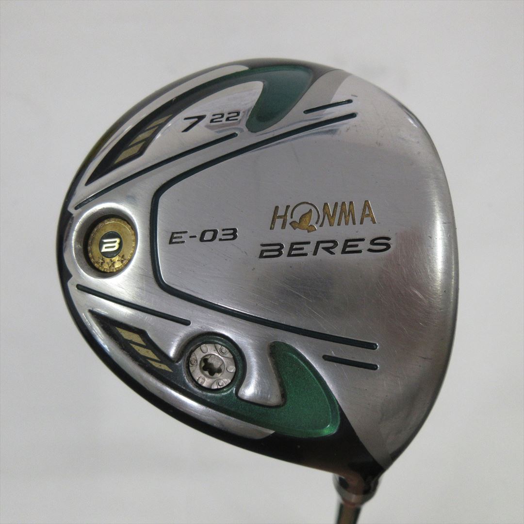 HONMA Fairway BERES E-03 7W 22° Regular 3S ARMRQ8 45