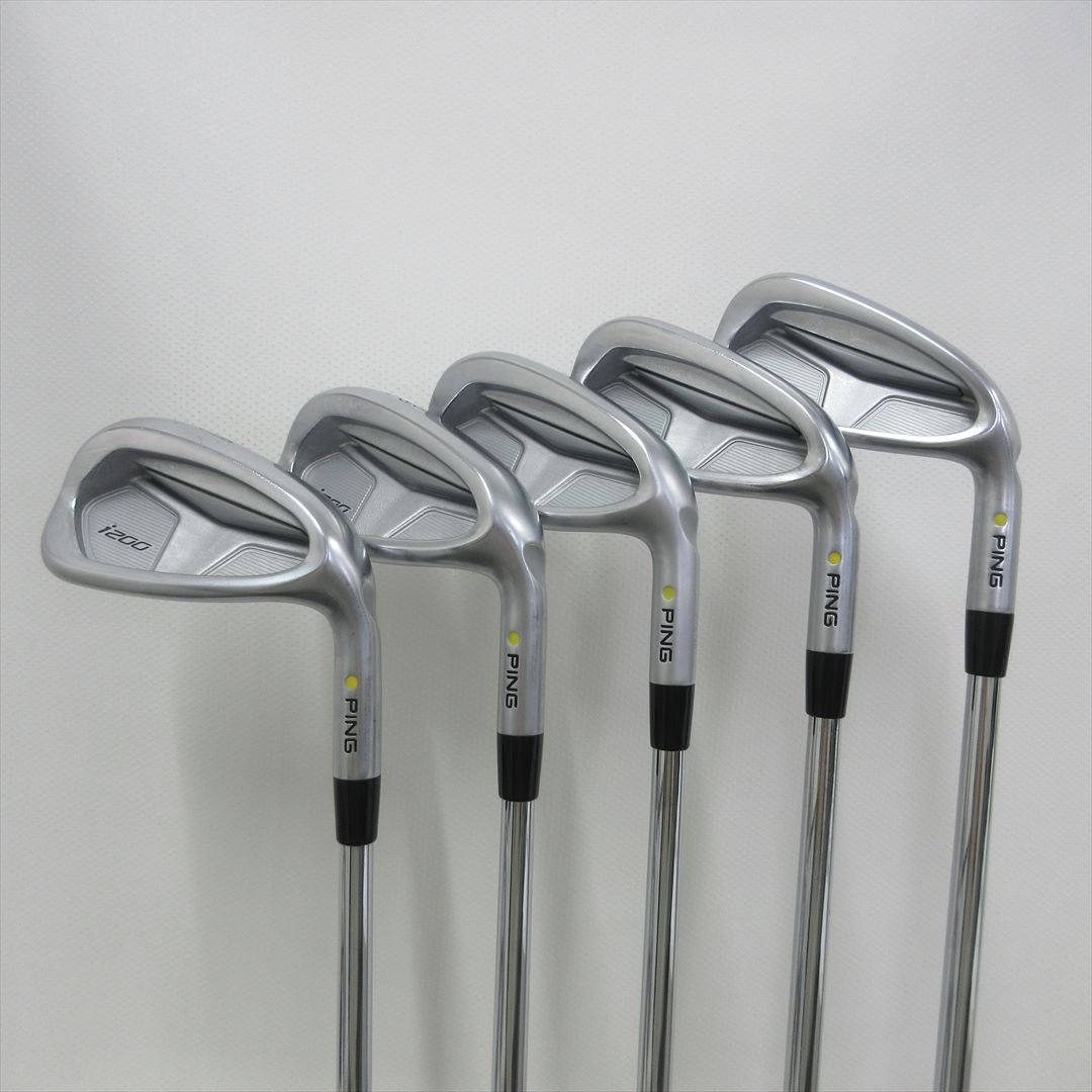 Ping Iron Set i200 Stiff KBS TOUR 120 5 pieces Dot Color Yellow