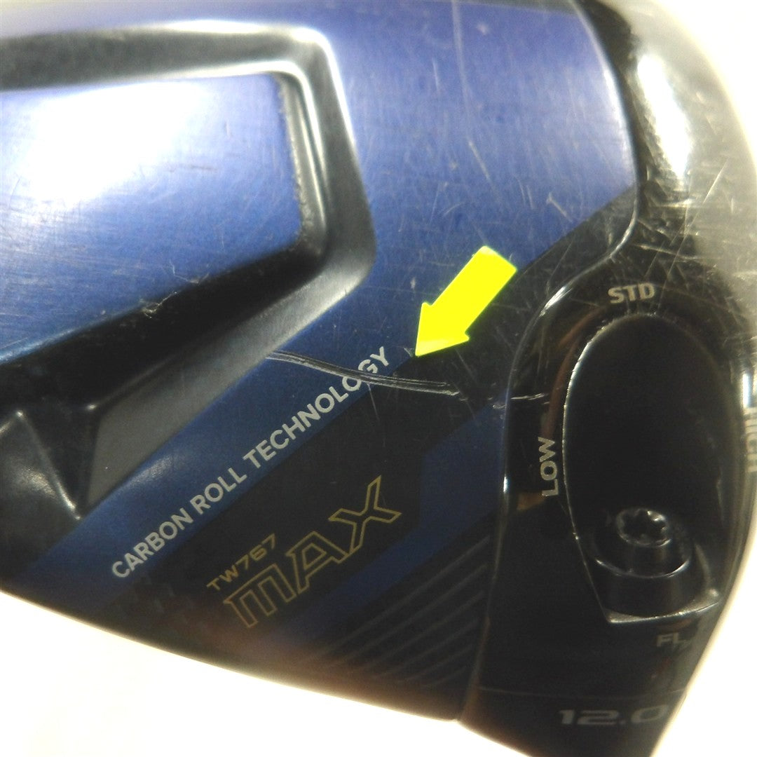 HONMA Driver TOUR WORLD TW767 MAX 12° Flex-X VIZARD EZ-Z 6