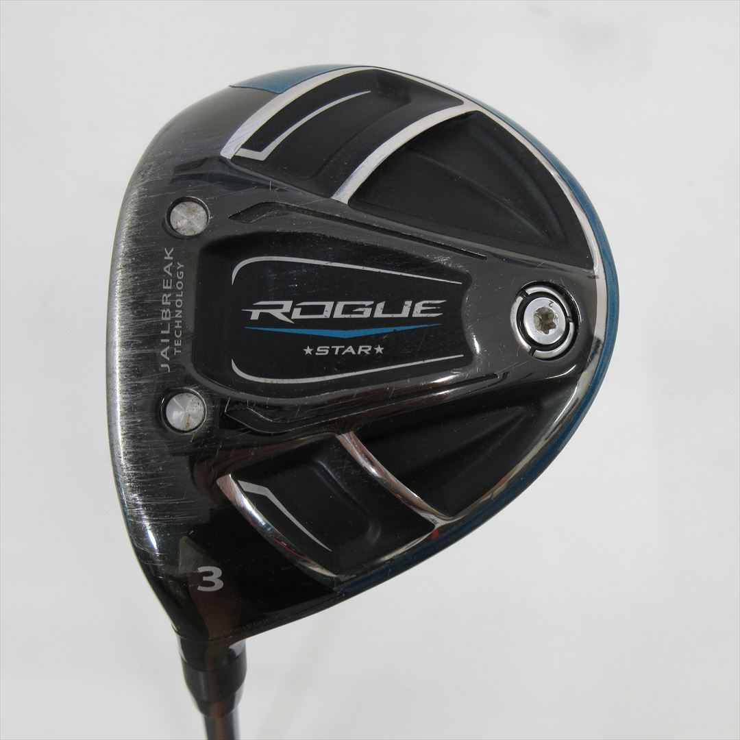 Callaway Fairway Left-Handed ROGUE STAR 3W 15° Stiff Speeder EVO for CW 50