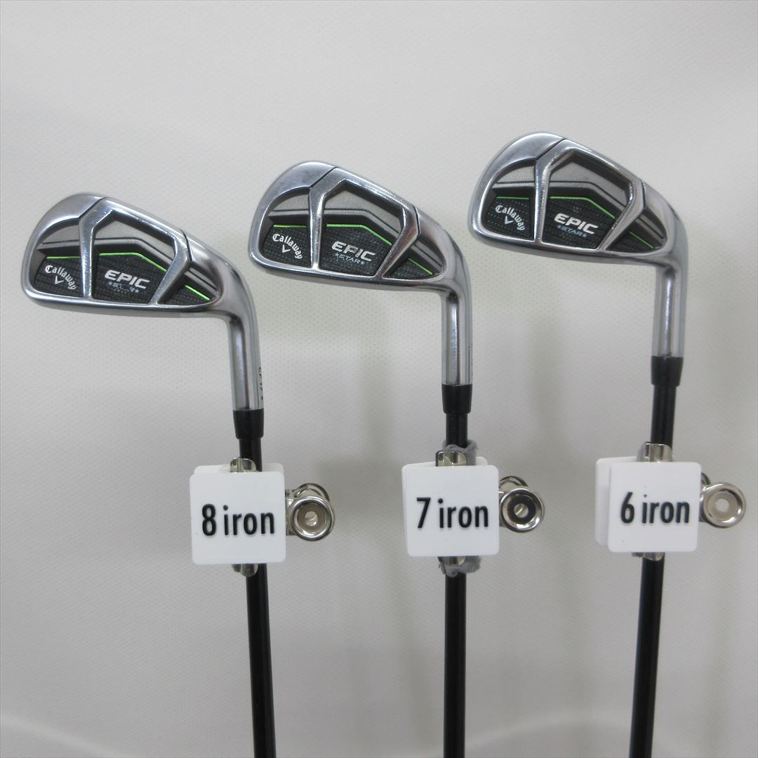 Callaway Iron Set EPIC STAR Regular Speeder EVOLUTION for EPIC 6 pieces