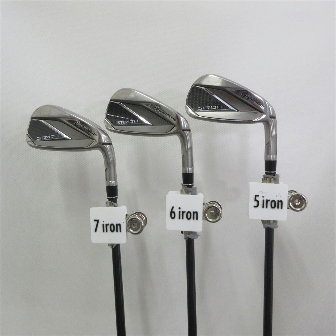 TaylorMade Iron Set STEALTH Stiff TENSEI RED TM60(STEALTH) 6 pieces