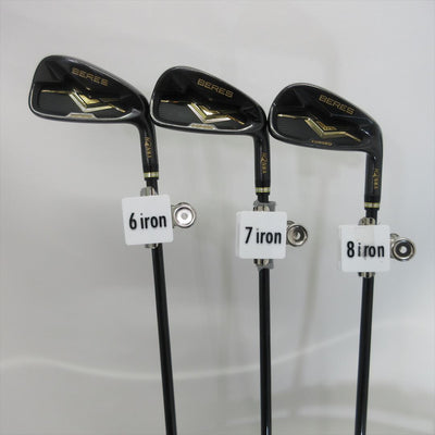 HONMA Iron Set BERES BLACK StiffRegular ARMRQ MX BLACK 6 pieces