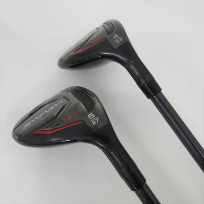 "2-Pack Golf Clubs" TaylorMade Hybrid STEALTH2 HD U4 & U5 Stiff TENSEI RED TM60