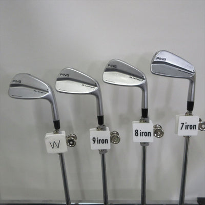 Ping Iron Set BLUEPRINT Stiff Dynamic Gold S200 7 pieces Dot Color Black