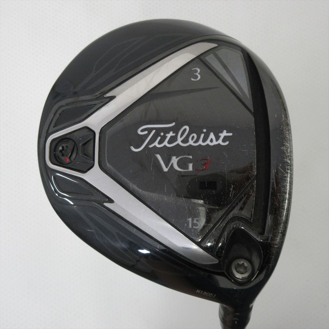 Titleist Fairway Titleist VG3(2016) 3W 15° Stiff Titleist VG F(2016)