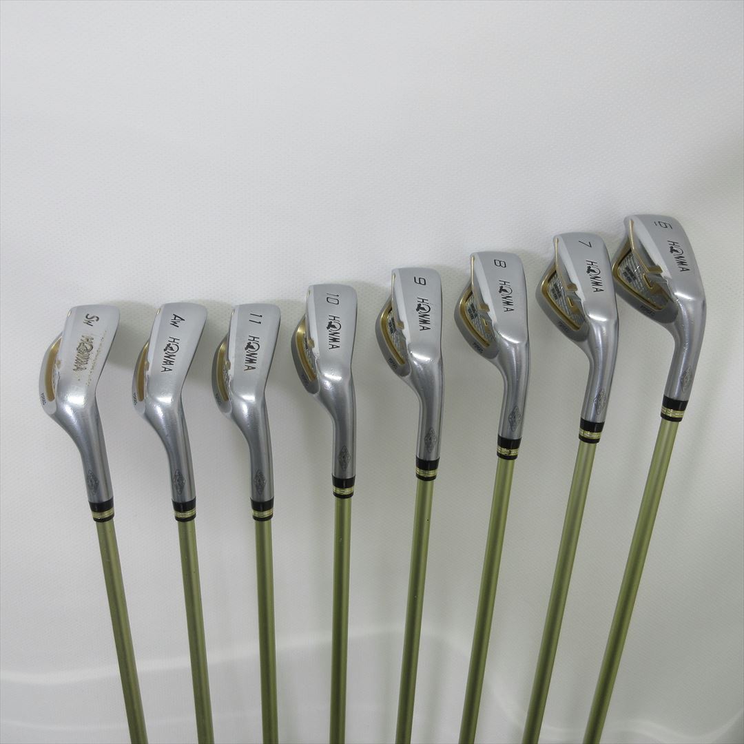 HONMA Iron Set BERES IS-06 Regular 2S ARMRQX 47 8 pieces