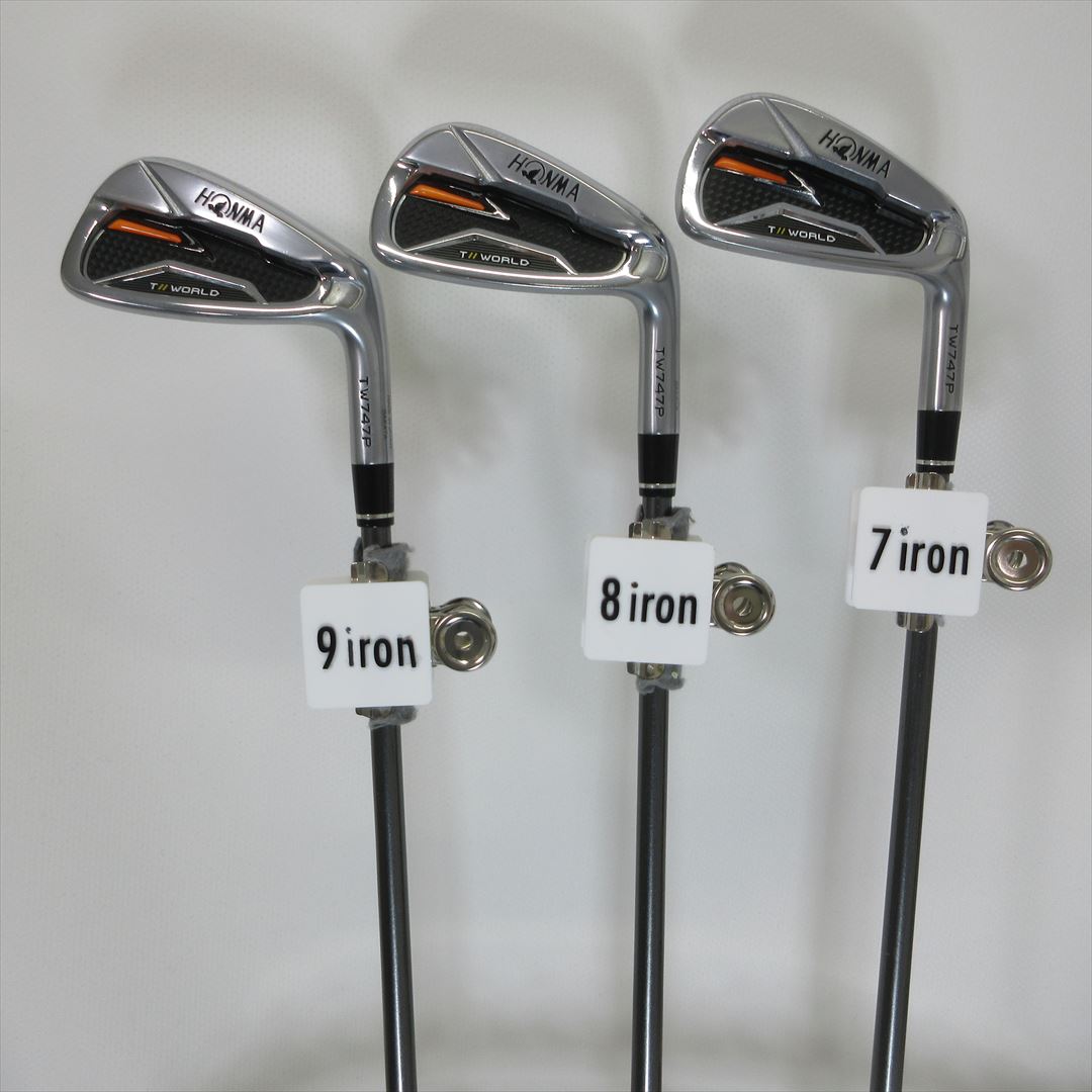 HONMA Iron Set TOUR WORLD TW747P Stiff VIZARD for 747 50 9 pieces