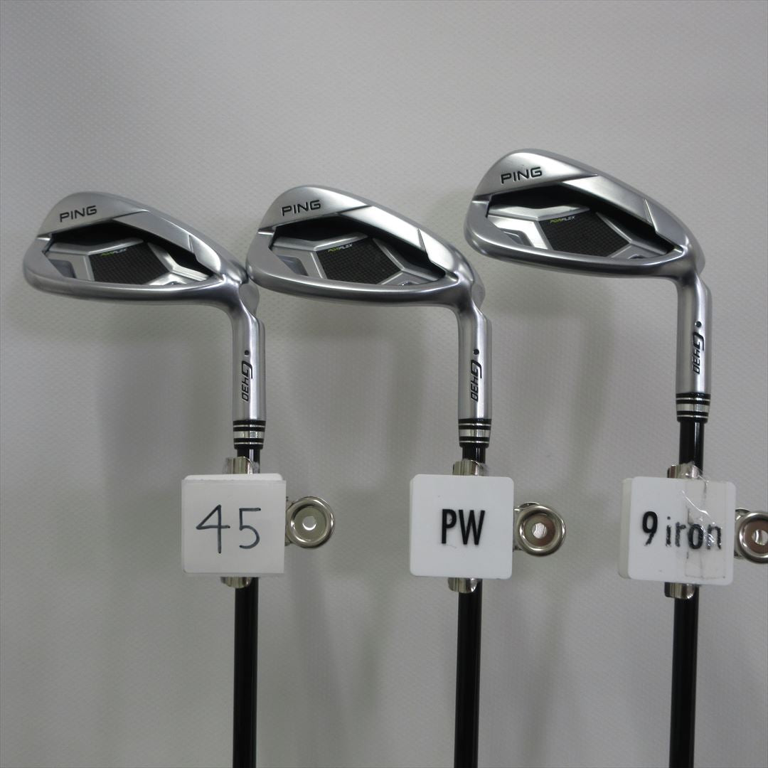 Ping Iron Set G430 Regular ALTA J CB BLACK 6 pieces Dot Color Black