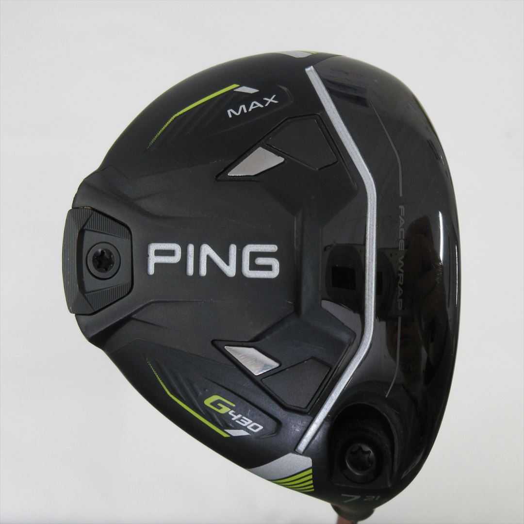 Ping Fairway G430 MAX 7W 21° Stiff ALTA J CB BLACK