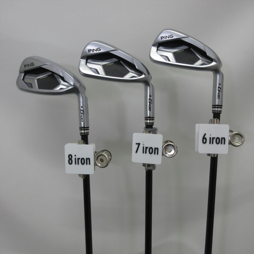 Ping Iron Set G430 Regular ALTA J CB BLACK 6 pieces Dot Color Black