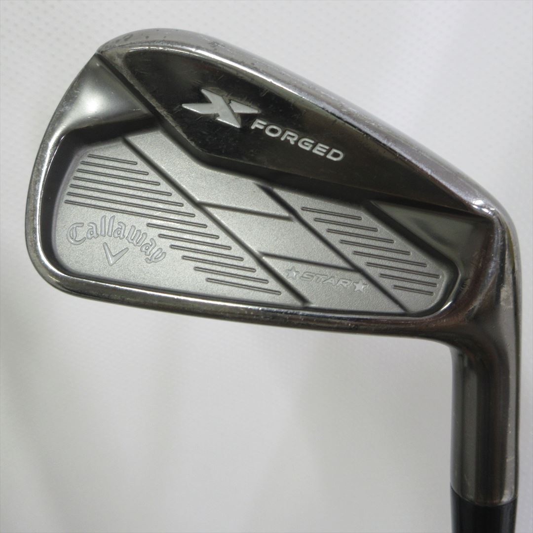 Callaway Iron Set X FORGED STAR SMOKE Stiff NS PRO MODUS3 TOUR105 6 pieces