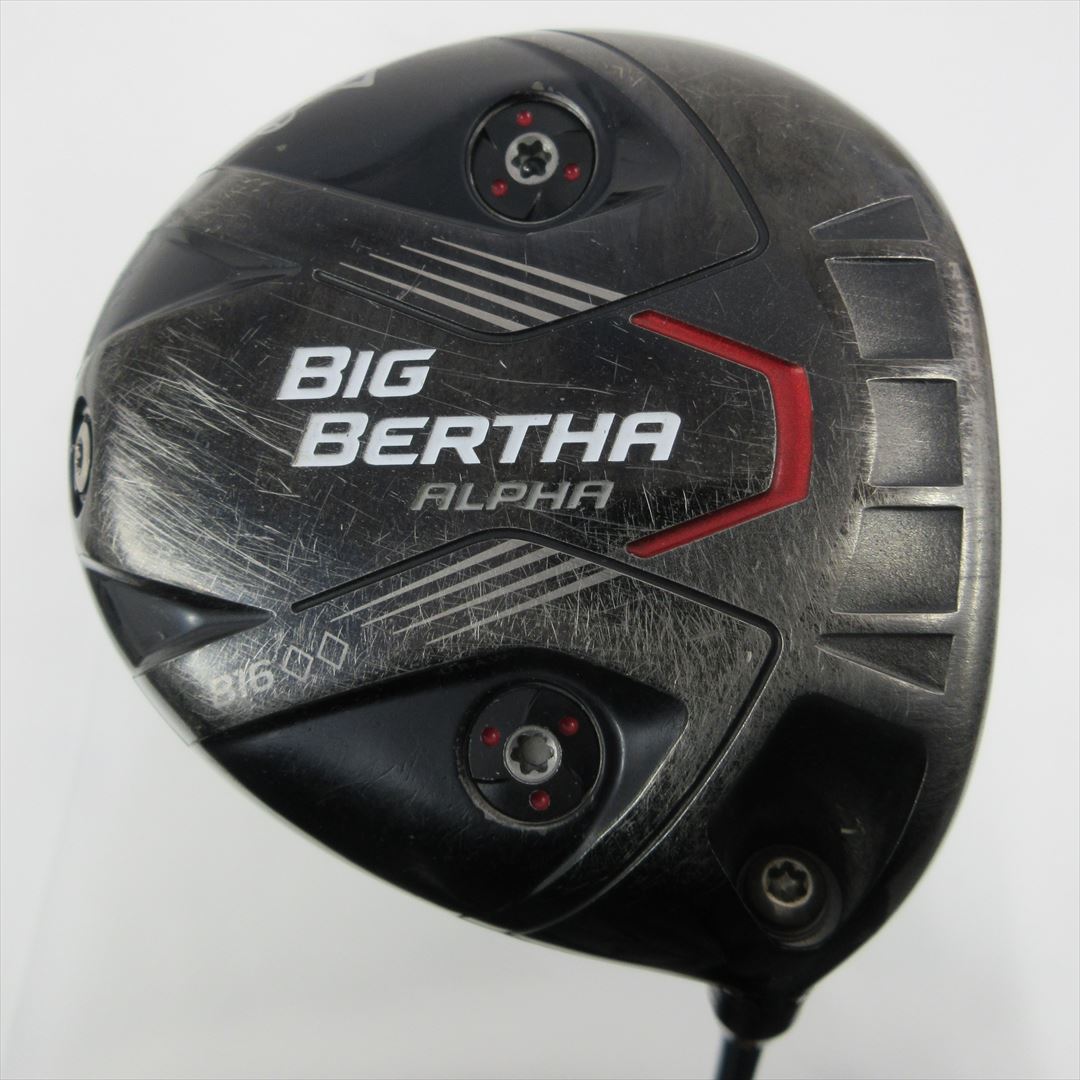 Callaway Driver BIG BERTHA ALPHA 816 Double D 9° Stiff Tour AD GP-6