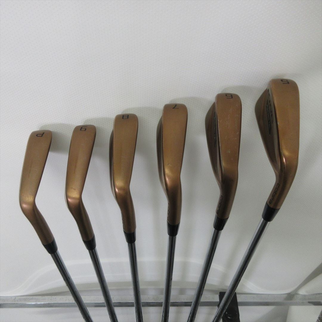 Cobra Iron Set KING FORGED TEC(2021) COPPER Stiff KBS TAPER LITE 6 pieces