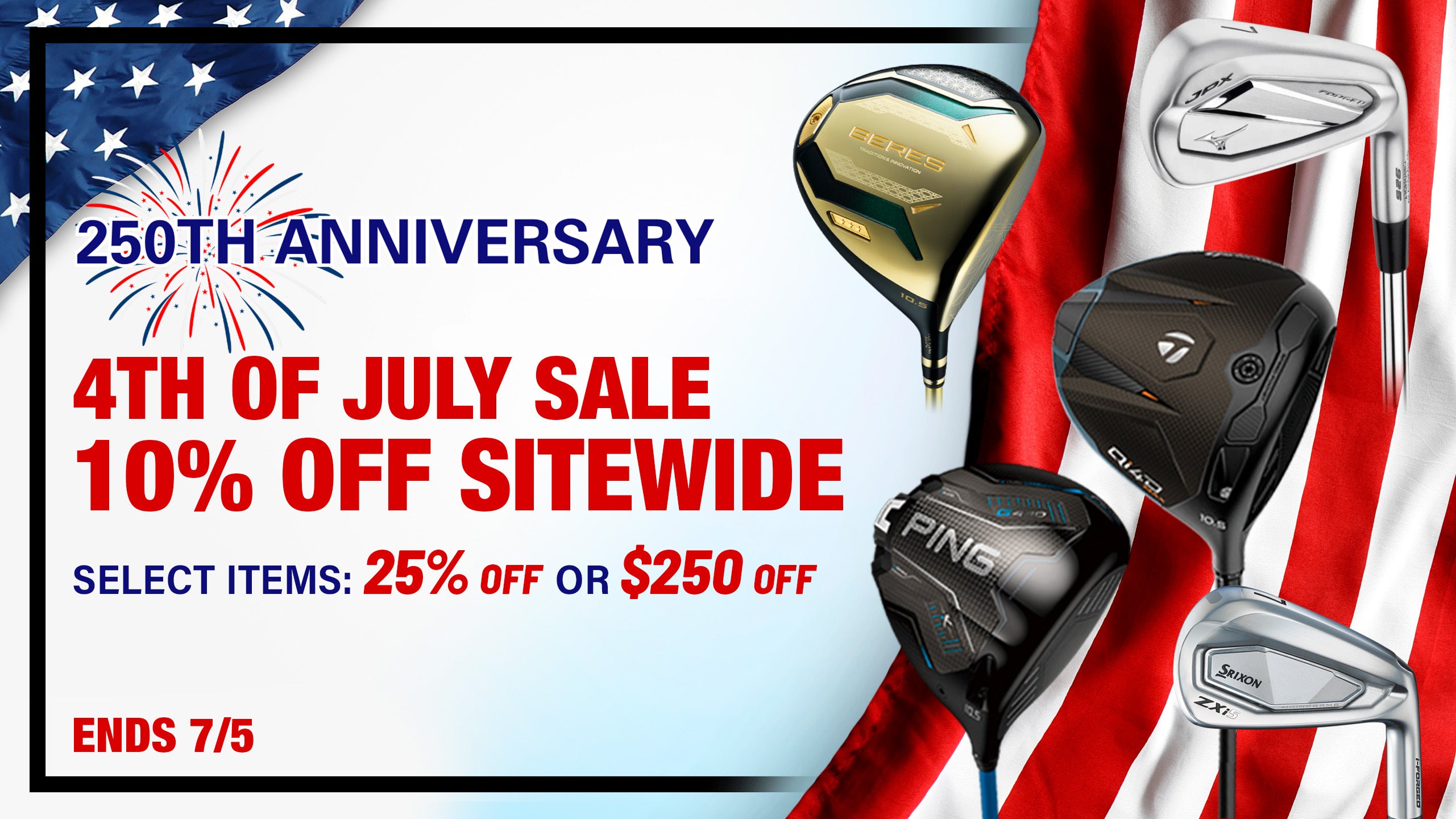 4th of July Sale