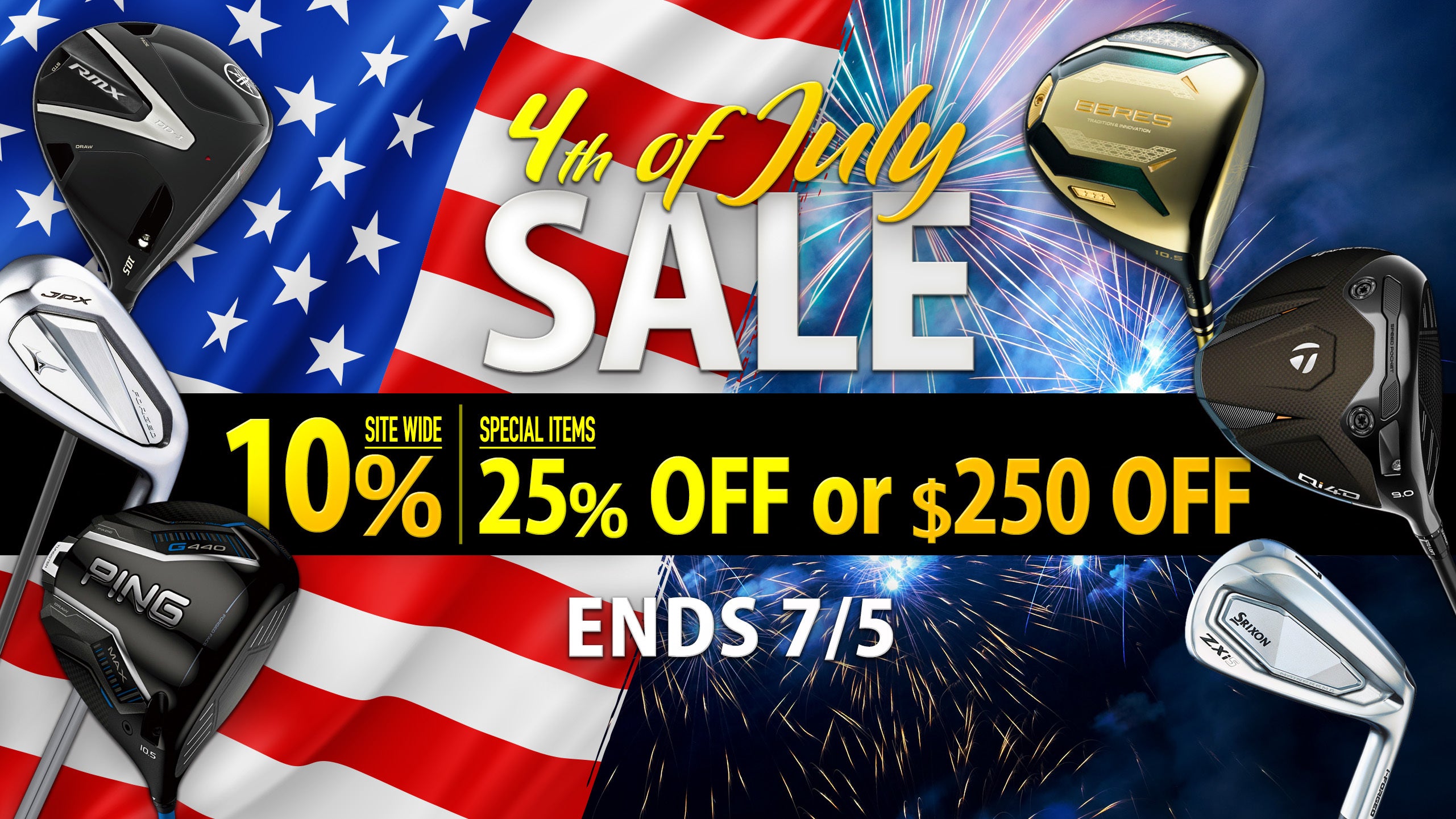 4th of July Sale
