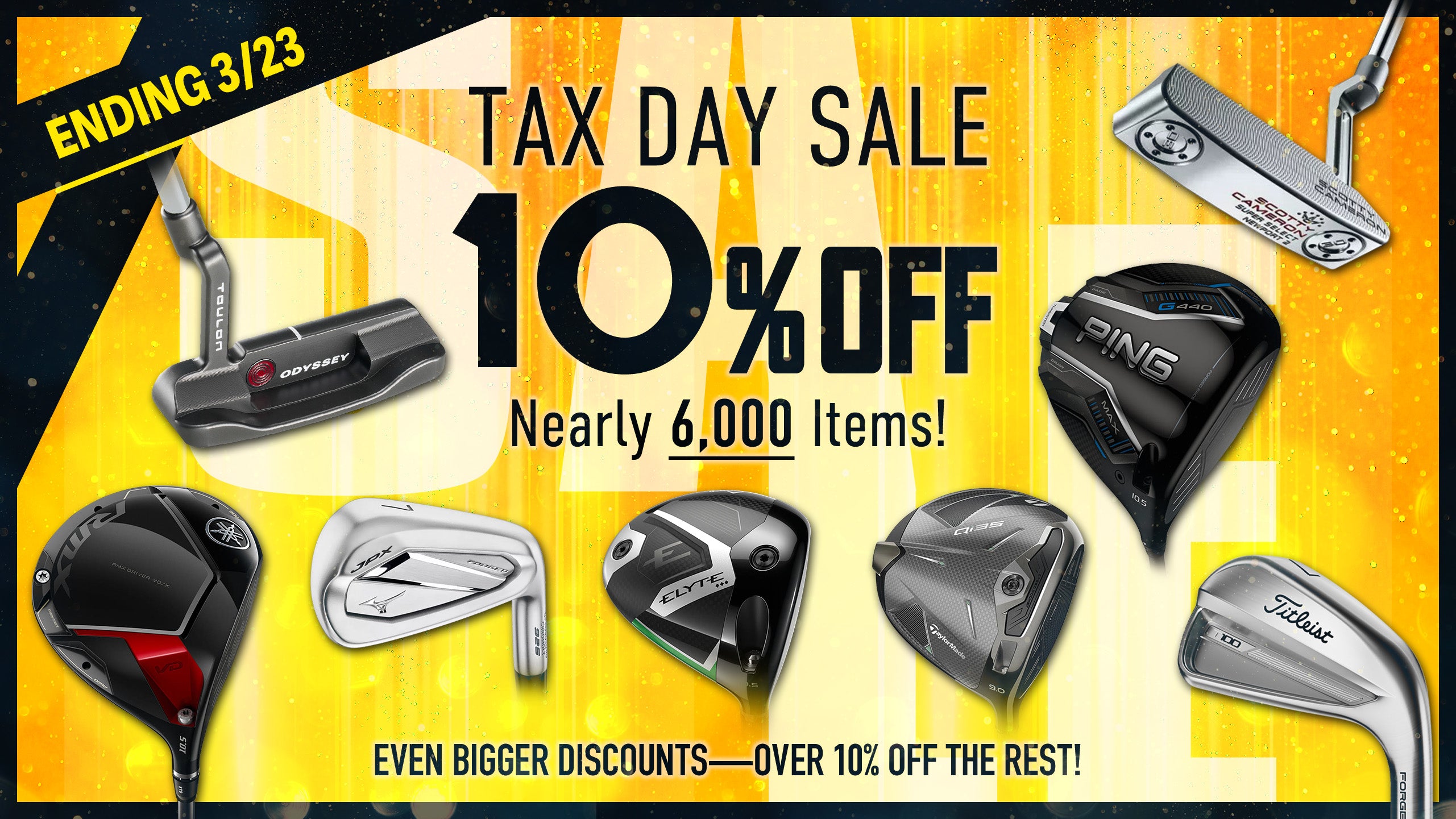 TAX DAY SALE