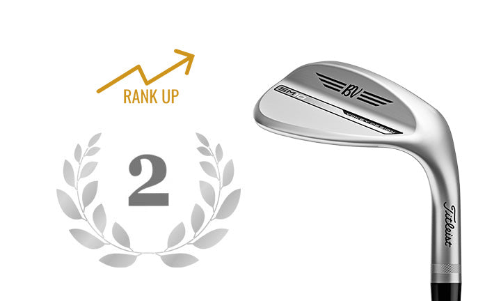TITLEIST WEDGE VOKEY SPIN MILLED SM10 TOUR CHROME