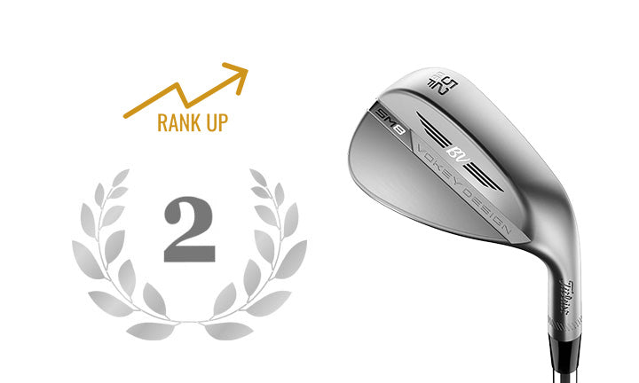 TITLEIST WEDGE VOKEY SPIN MILLED SM8 TOUR CHROME